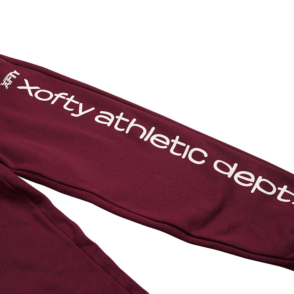 Xofty Metz Jogger Pants Maroon