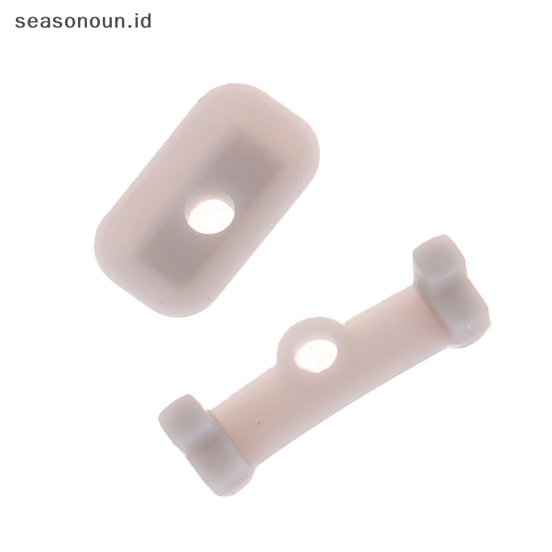 Seasonoun 1Set Tombol Bantalan Karet Konduktif Bahan Silikon Untuk Konsol Nintendo New 3DS XL LL.