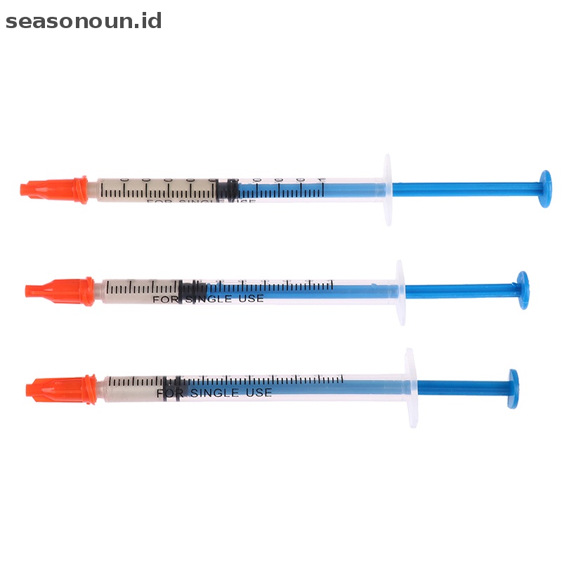 Seasonoun 1PC Lem Perekat Konduktif Silver Untuk Cat Konduksi Perbaikan Karet PCB.