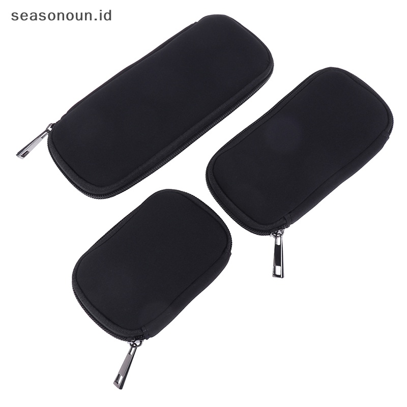 Seasonoun Portable U Disk Holder USB Flash Drives Organizer Case Tas Penyimpanan Pelindung.