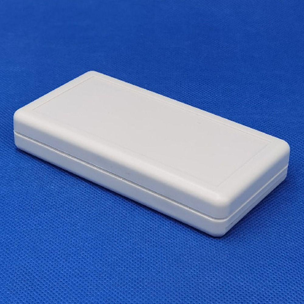 Populer1/2pcs Kotak Proyek Elektronik Bahan Plastik ABS Panas DIY Instrumen Kasus