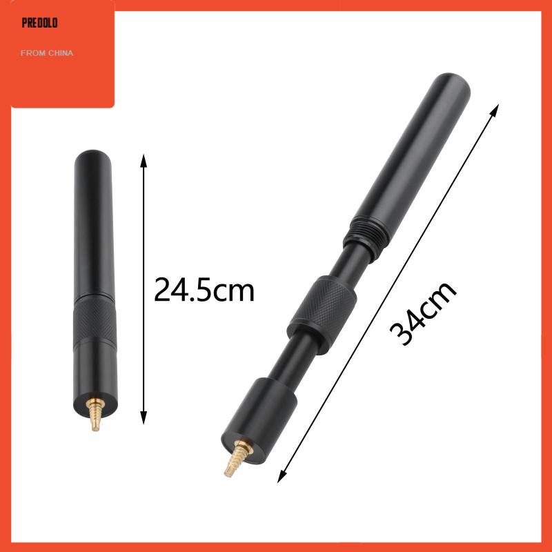 [Predolo] Ultralight Pool Cue Extender Billiards Snooker Cue Extension Aksesoris