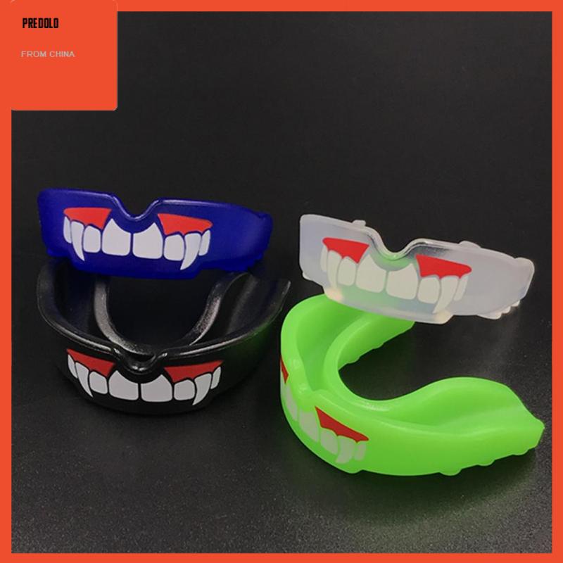 [Predolo] Pelindung Pelindung Mulut Tinju Hitam 47mm