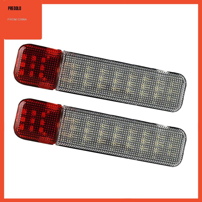 [Predolo] 2pcs Panel Pintu Interior Milik Rakitan Lampu LED Untuk Untuk