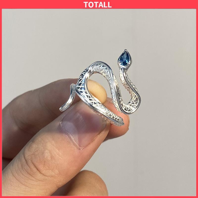 COD Cincin Snake Ornament Punk Gaya Bentuk Untuk Ring Fashion-Totall