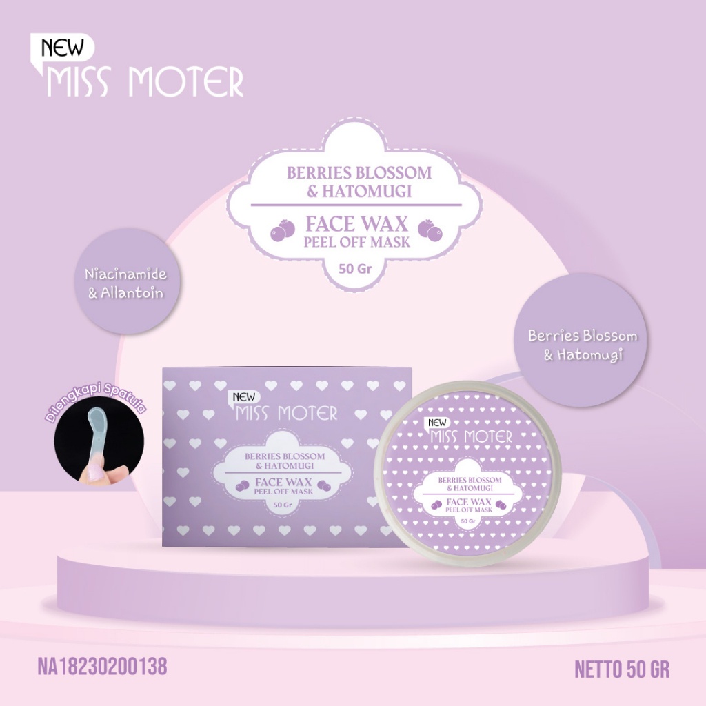 Miss Moter Face Wax: Solusi Wajah Mulus untuk Tampil Lebih Cantik