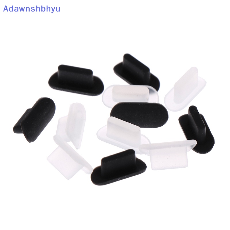 Adhyu 10pc Cover Cap Jack Anti Debu Port USB Colokan Anti Debu Untuk Port Charger Petir ID