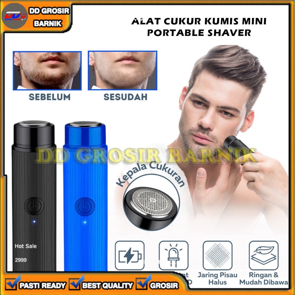 [DGB] ALAT PENCUKUR CUKURAN JENGGOT MINI ELEKTRIK PORTABLE MULTIFUNGSI