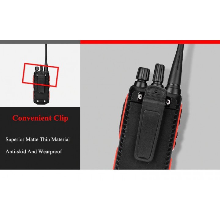 190 HT BF-999s Walkie Talkie Single Band 5W Two-Way Radio