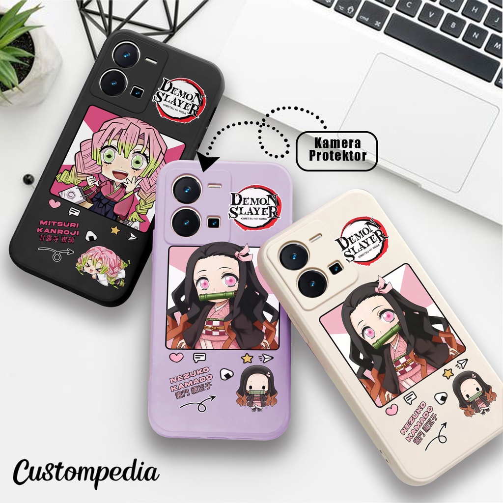 Casing Demon Slayer Oppo A5S A12 A15 A16 A16E A16K A17 A57 2022 A54 A55 A53 A3S A11K A31 A36 A52 A92