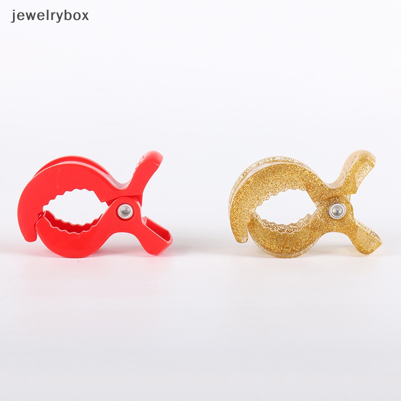 [jewelrybox] Klip Selimut Handuk Klip Anti Angin Plastik Berkualitas Tinggi Klip Stroller Bayi Klip Plastik Klip Warna Solid Nyaman Butik