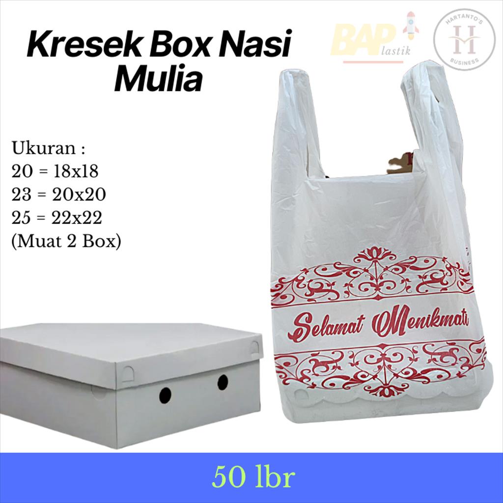 Kresek Dus MULIA Nasi Plastik Nasi Kotak