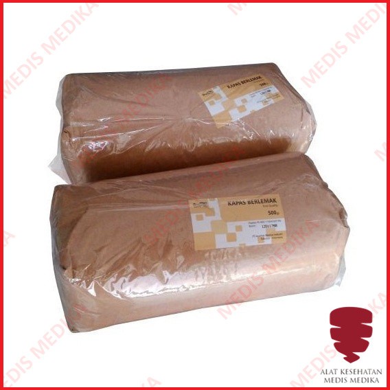 Kapas Berlemak 500 Gram Onemed Pembalut Gulung Katun Laboratorium Roll 500Gr 500Gram Gr