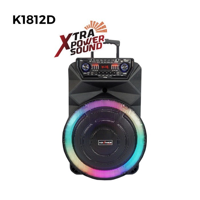 Speaker Advance K1812D Profesional Baterry Speaker System