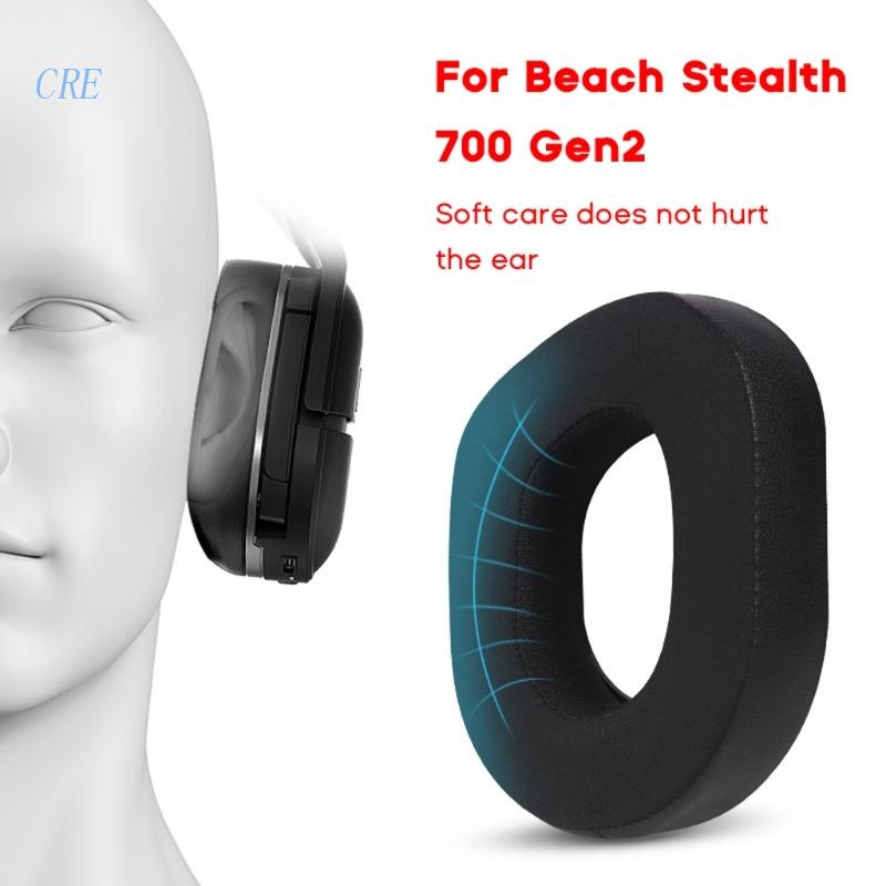 Cre Comfort Ear Pads Gesper Untuk Pantai Siluman 700gen2 Headphone Earpads Nyaman Ice Gel Earpad Peredam Suara Cus