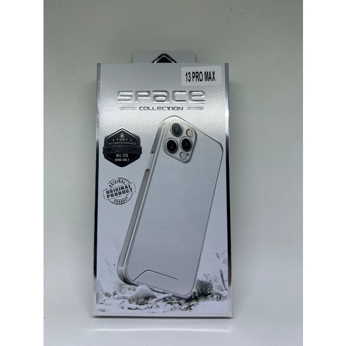 Casing Space Clear Case Impact Anti Kuning iPhone 13 Pro Max