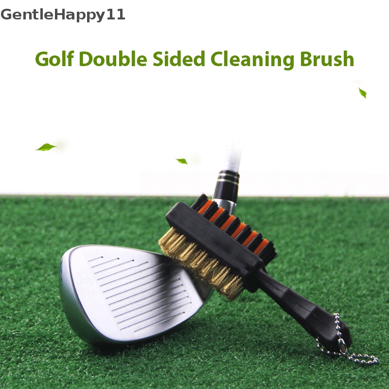 Gentlehappy Sikat Club Golf, Sikat Nylon Ringan Metal Portable Untuk Sepatu Bola Golf id