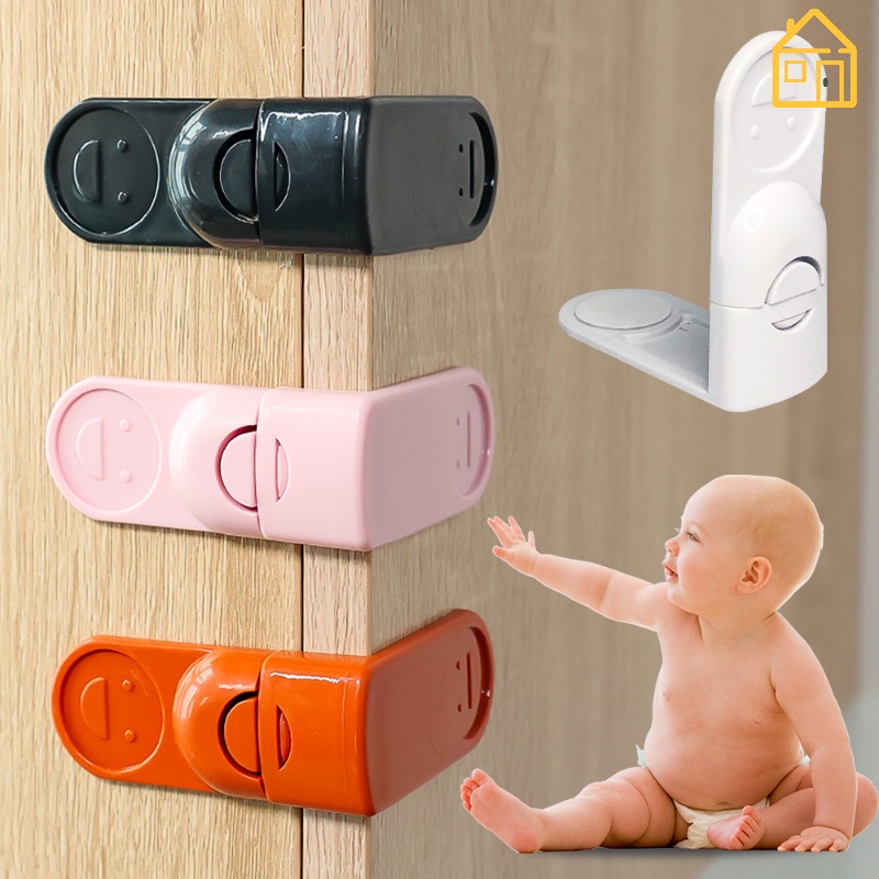 2pcs/set Kunci Lemari Pengaman Anak/Pelindung Pengaman Bayi Anti Maling/Safety Locks