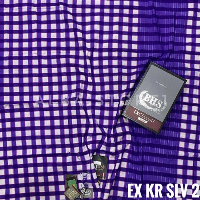 [READY] Sarung BHS Royal Kotak KKR Full Sutra Original Grade - Ex2