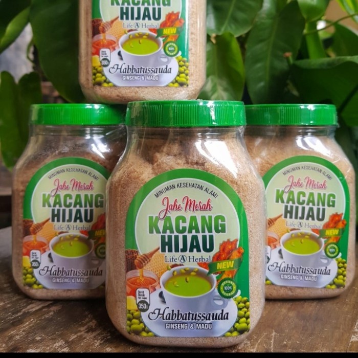 

f Jahe Merah Kacang Hijau 350gr Life a Herbal