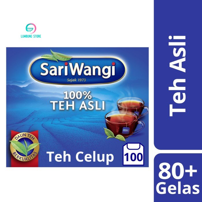 

Sariwangi Tea Bag Asli 1.85 Gram