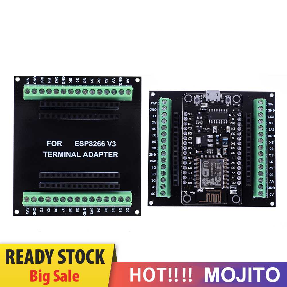 Esp8266 Breakout Board GPIO 1ke2 NodeMCU WIFI V3 CH340 Papan Pengembangan