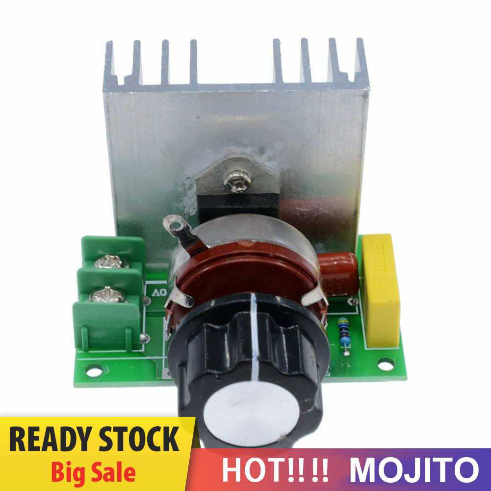 Ac220v SCR Motor Speed Controller 15A 4000W Multi Proteksi Pengatur Tegangan