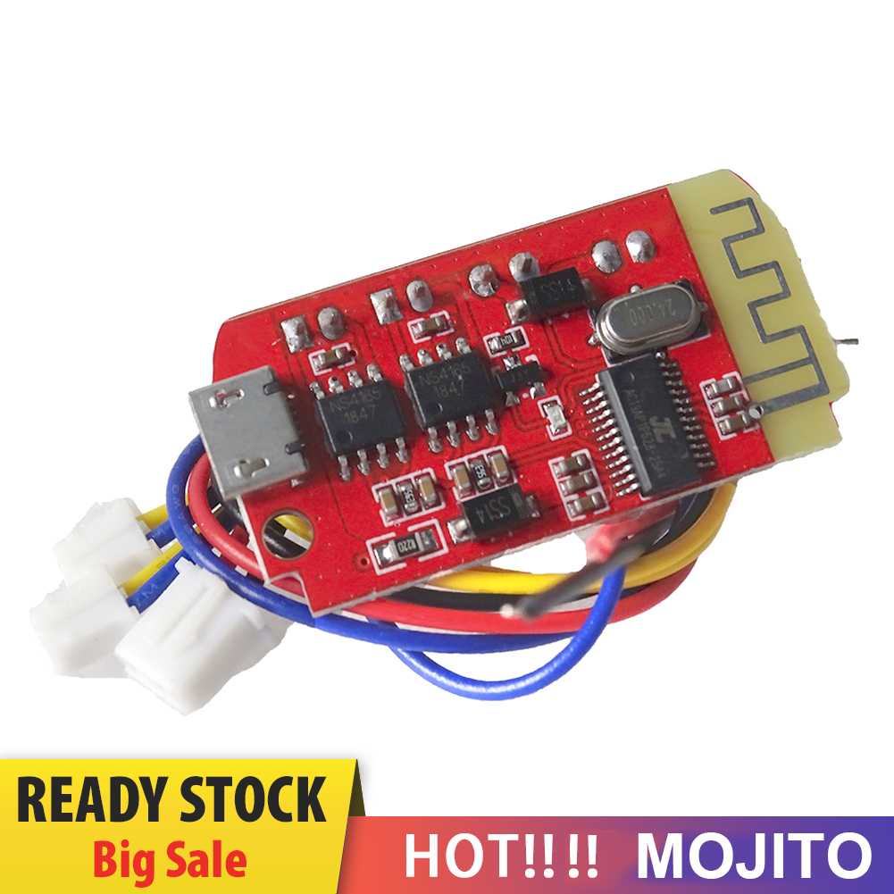 Ct14 Micro 4.2 Modul Audio 5W+5W Bluetooth-Kompatibel Untuk Speaker Modifikasi DIY