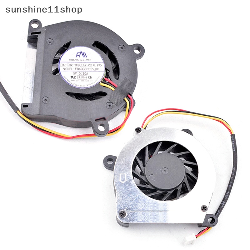 Sho 4cm 2PIN Case Fan Inverter Komputer Cooler CPU Blower DC Pendingin Kipas 5V 0.20A N