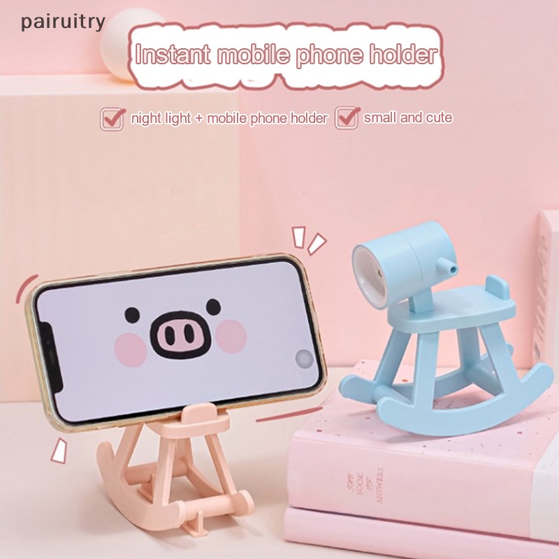 Prt Lampu Tidur LED Mini Desk Lamp Cute Lampu Suasana Meja Kamar Anak Decor Light PRT