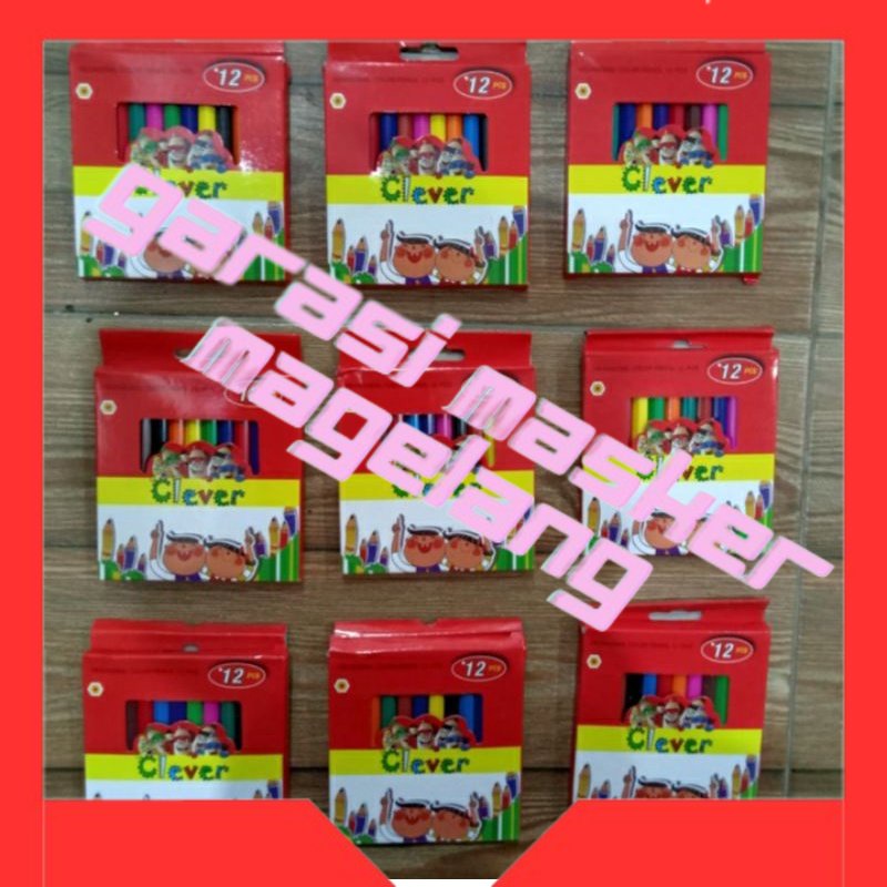 

PENSIL WARNA CLEVER Berkualitas,Termurah...