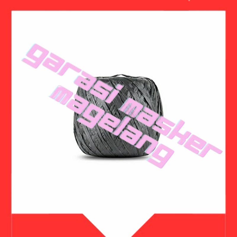 

RAFIA HITAM 1roll 1pcs berat 5 onns Berkualitas,Termurah...