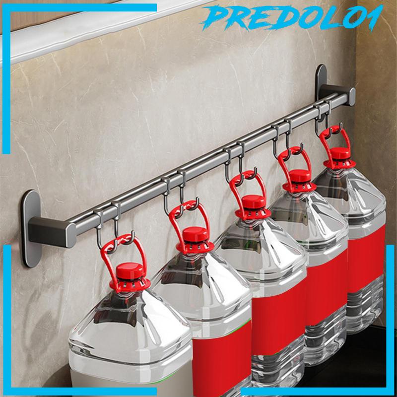 [Predolo1] Rak Tutup Panci Rel Dapur Organizer Penyimpanan Untuk Kamar Mandi Dapur