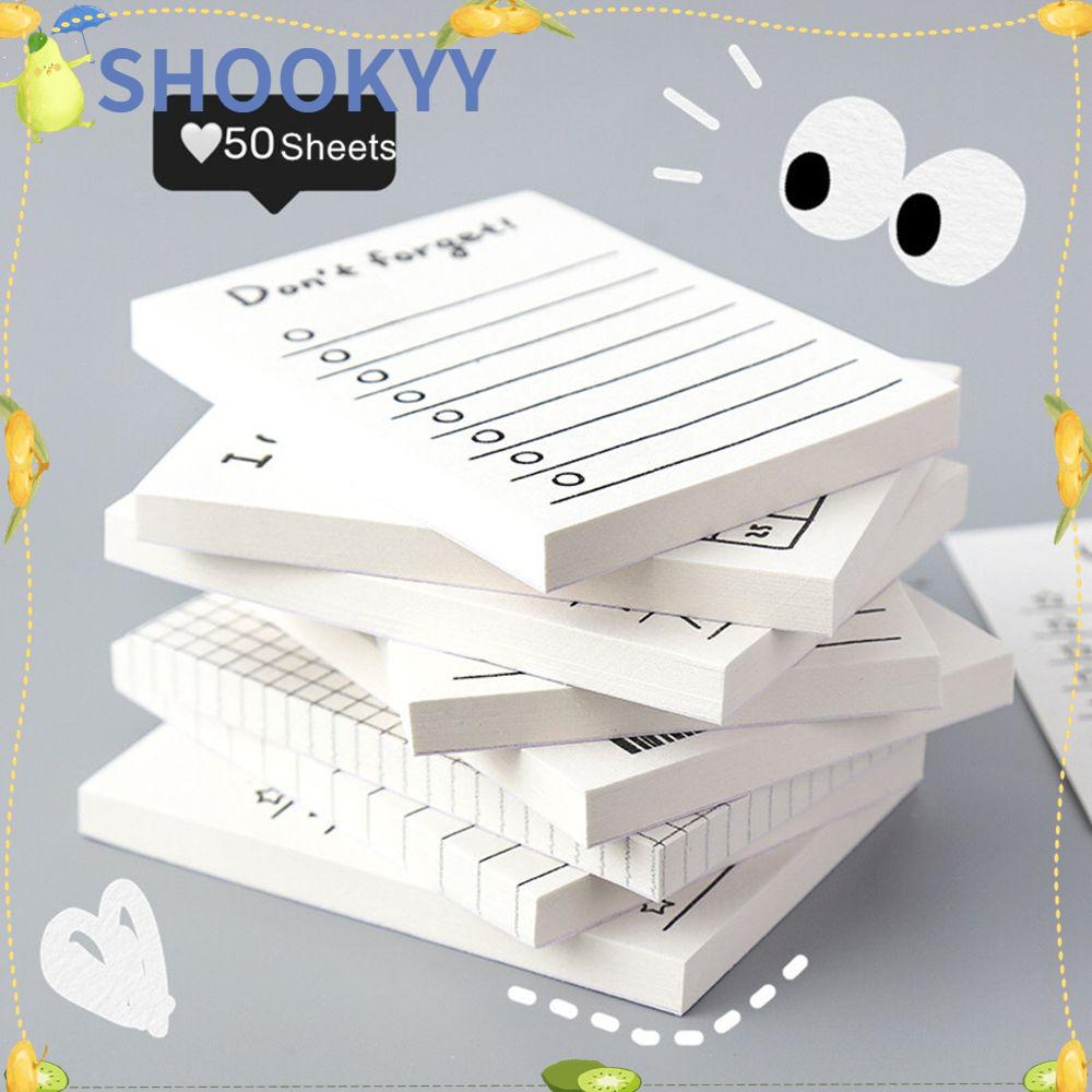 Chookyy 50lembar Memo Pad Decor Alat Tulis Scrapbooking Wishlist To Do List Notepad
