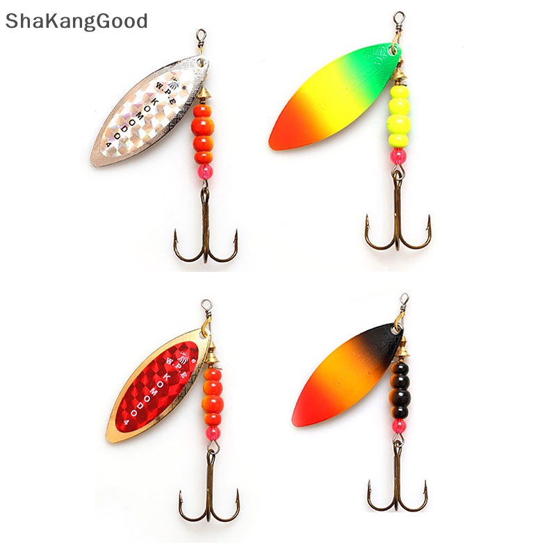 Skid Lure Umpan 12.6g 17.3g 27.2g Sendok Lures pike Metal Fishing Lure Bass Umpan Keras Dengan Kait SKK