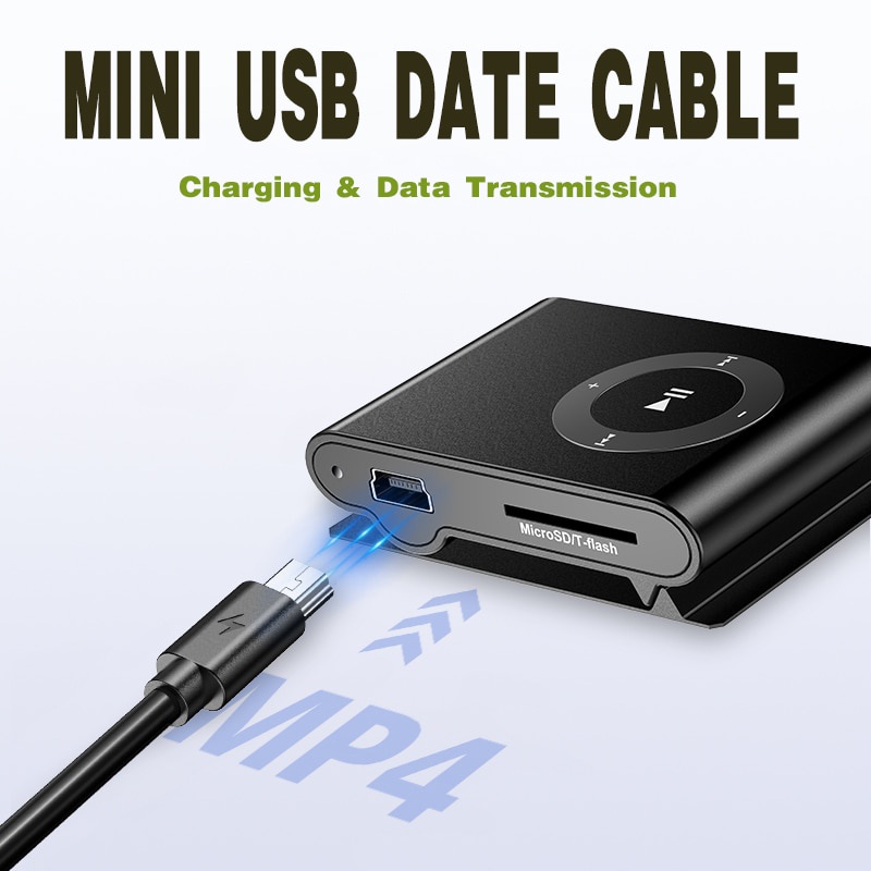 Kabel USB Mini Mini USB To USB Transfer Data Cepat Kabel Charger Untuk MP3 MP4 Player Mobil DVR GPS Kamera Digital Kabel HDD
