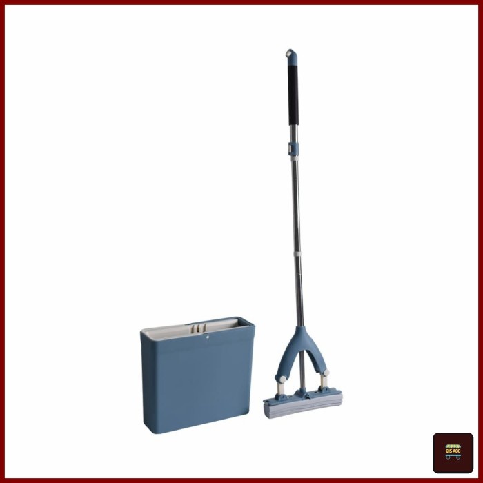 PROCLEAN Alat Pel Pva Mop Teleskopik Bucket Tipe Klip - Biru
