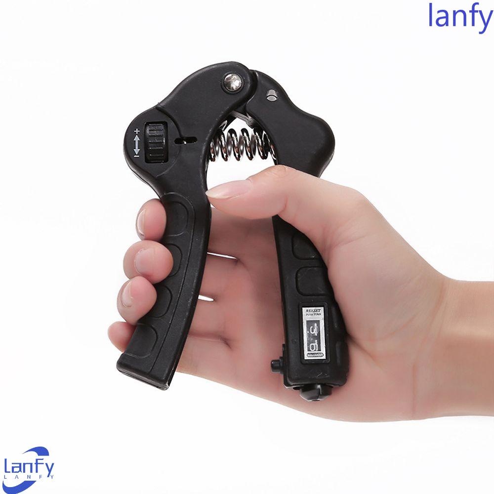 Lanfy A-shaped Finger Hand Grip Countable Gym Trainer Gym Alat Senam Jari Berolahraga Lengan Berolahraga Latihan Pergelangan Tangan Pelatihan Otot Pergelangan Tangan Kebugaran Kekuatan Pergelangan Tangan Berolahraga