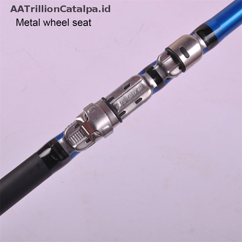 Aatrillioncatalpa Batang Rakit Ekor Lembut 1.3 /1.5/1.8m /2.1m 2segment cuttage grafg Joran Pancing Lempar Tiang ID