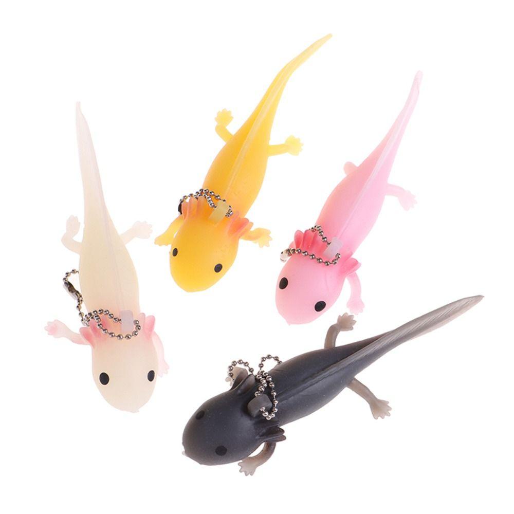 Needway Fish Giant Keychain 1pc Gantungan Kunci Lucu Giant Salamander Mainan Anak Perempuan Prank Joke Toy