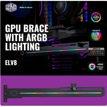 Cooler Master ELV8 VGA Holder GPU Graphic Card RGB - Vertical Vga Card