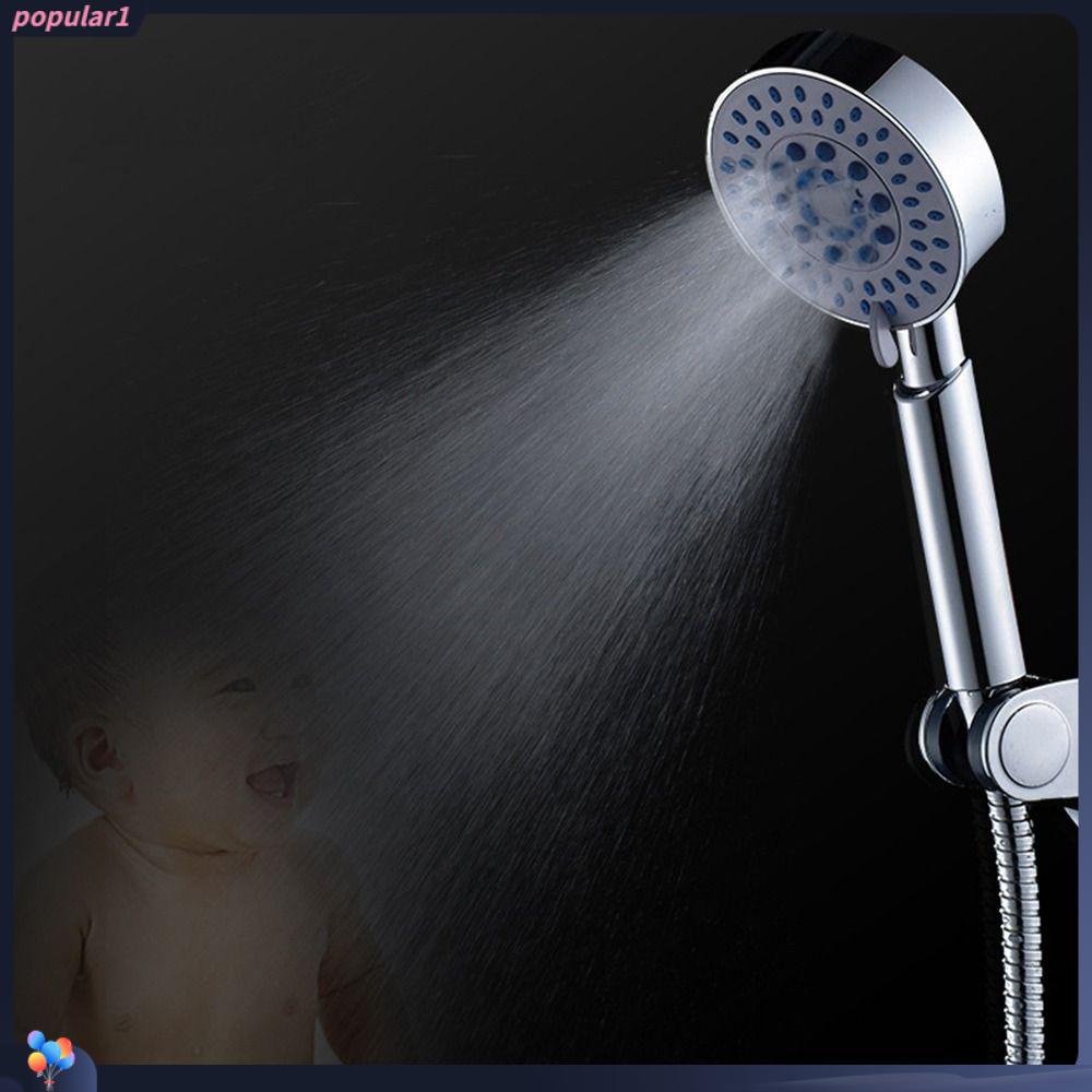 Populer Shower Head Holder Adjustable Aksesoris Perangkat Keras Klem Sprayer Alas Tetap Tekanan Tinggi