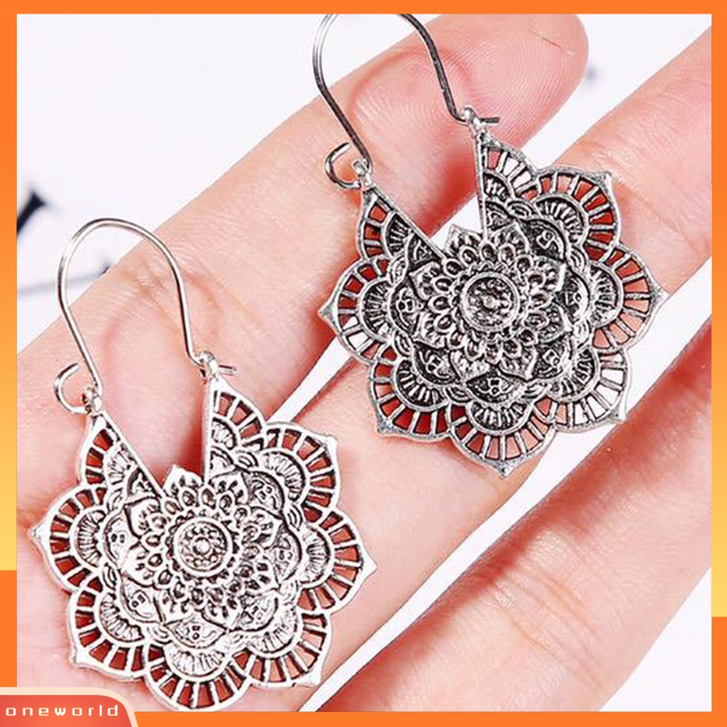 [WOD] 1pasang Anting Vintage Drop Fashionable Anting Bohemian Panjang Set Perhiasan Boho Untuk Travel