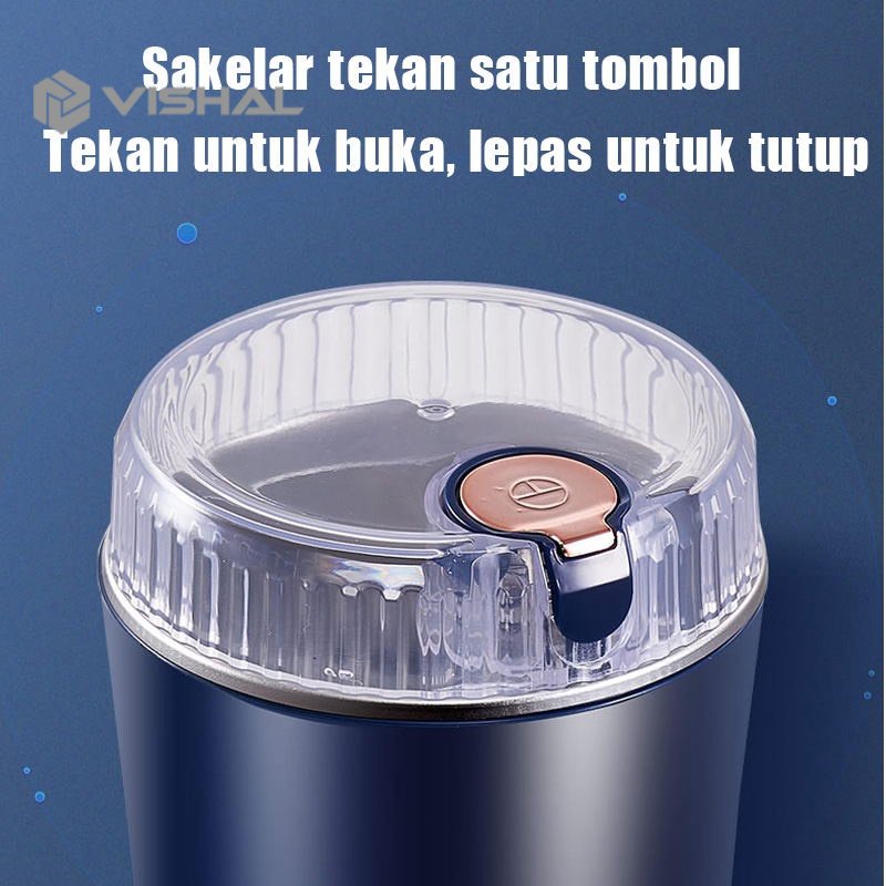 Vishal blender alat penggiling atau penghancur kopi, teh dan bumbu / model elektrik VS-1861