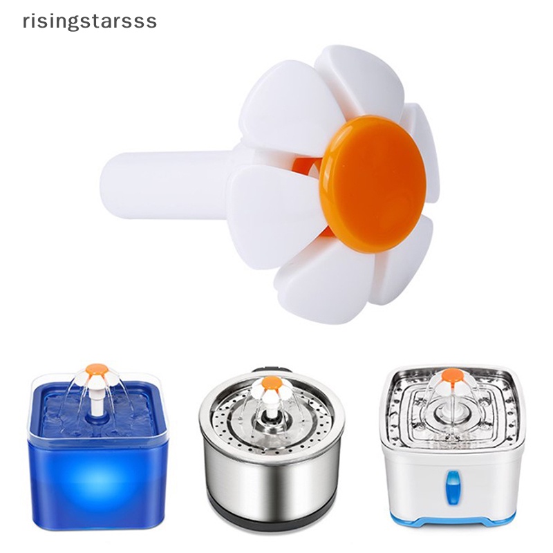 Rsid Span-new Air Mancur Kucing Pengganti Bunga Nozzle Kepala Anjing Bulat Cubic Stainless Steel Top Jelly