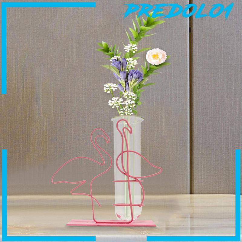 [Predolo1] Vas Tabung Reaksi Nordic Style Vas Bunga Centerpiece Glass Planter