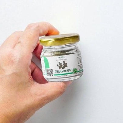 

Srihuninstore - Crystal of the Sea - (10GR) Seaweed Food Powder / Bubuk Rumput Laut / Kaldu MPASI