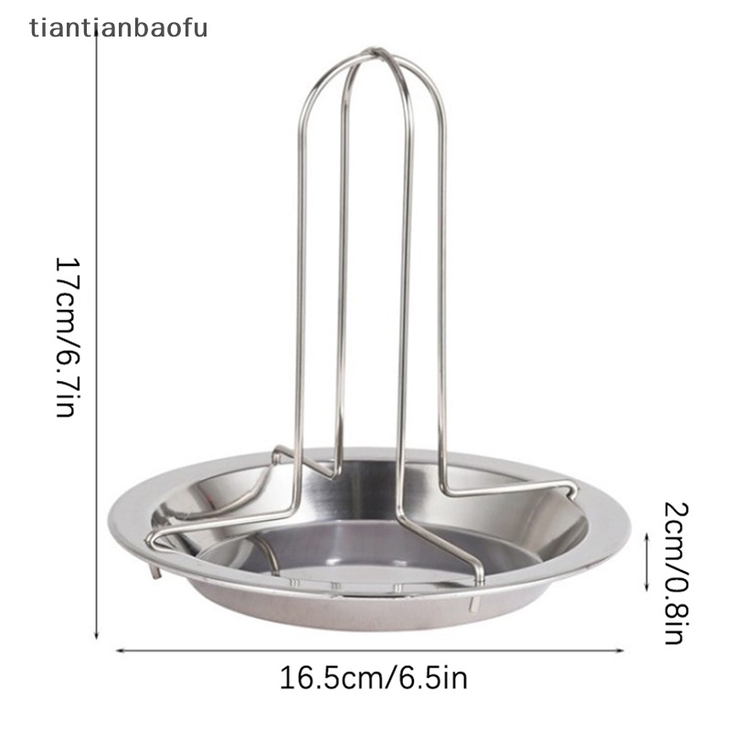 [tiantianbaofu] Anti Lengket Ayam Bebek Panggang BBQ Vertical Stand Holder Roaster Grill Barbecue Alat Dapur Butik