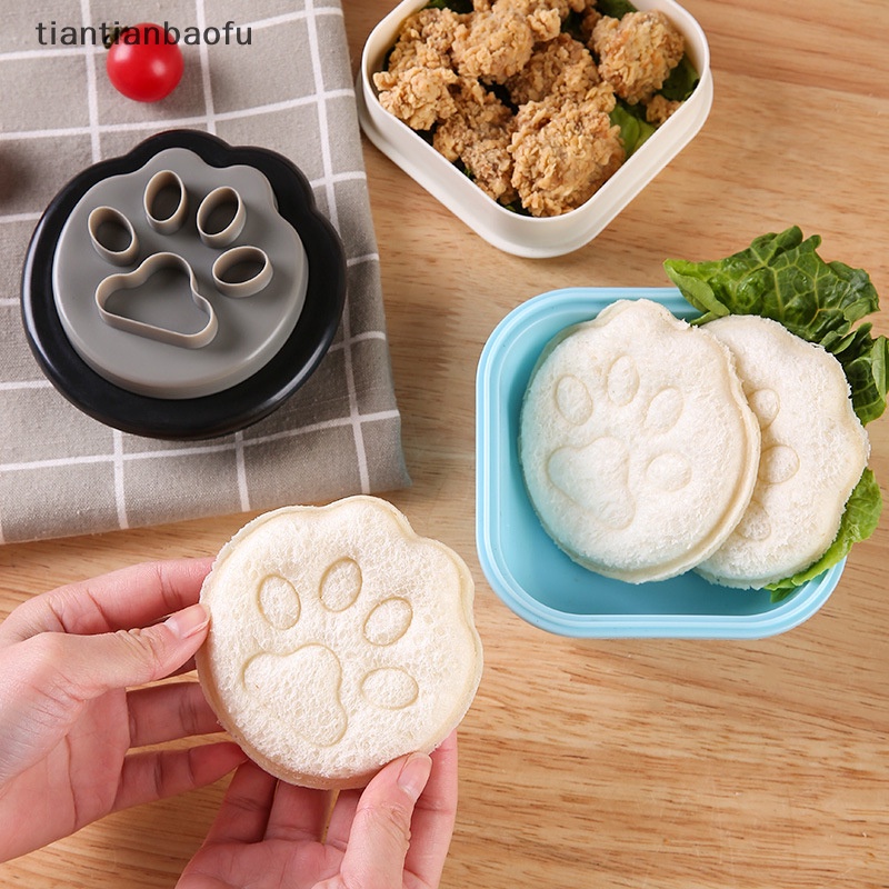 [tiantianbaofu] Sandwich Cutter Sealer For Kids Lunch Toasted Mold Pemotong Roti Aksesoris Butik