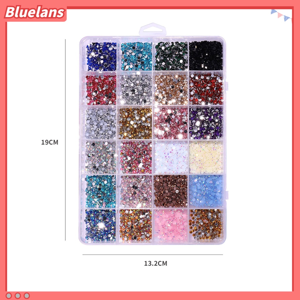 [BLM] 1kotak Hiasan Kuku Warna Cerah Bentuk Tidak Teratur Resin Warna-Warni Halus Bersinar DIY 3D Nail Art Dekorasi Perlengkapan Kecantikan